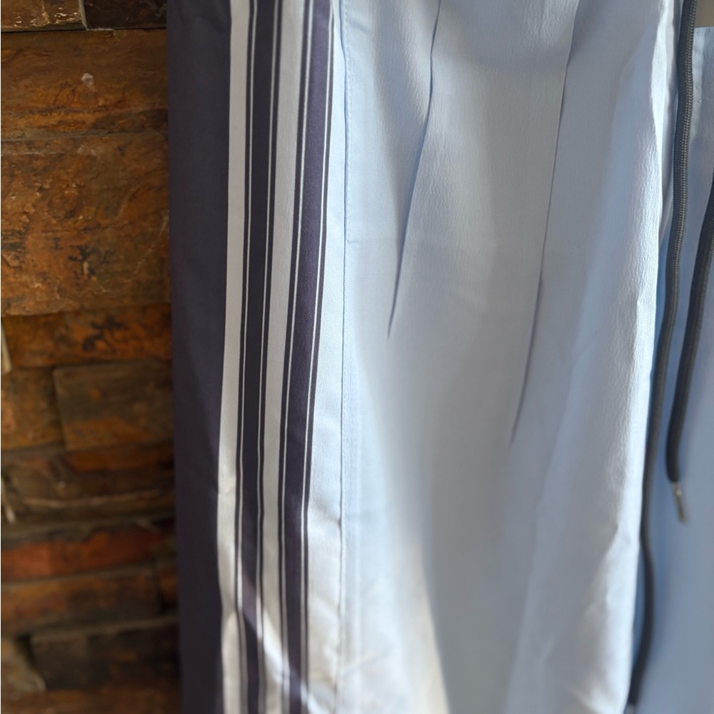 Light Blue Track Pants with Stripes - Picture 2 of 6